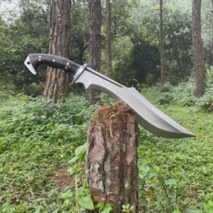 Custom Handmade Carbon Steel Blade Tactical Kukri Knife | Hunting Knife Camping