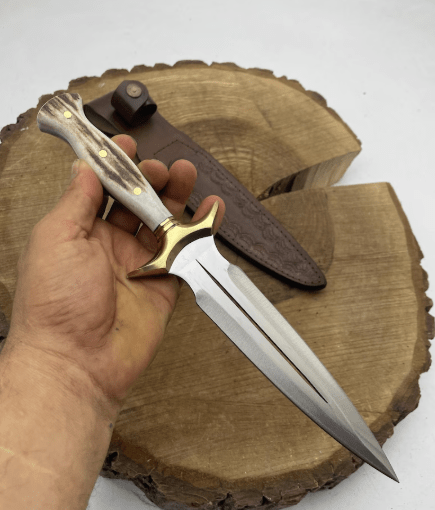 Custom Engraved Dagger Knive Athame Knive Groomsmen Gifts Fairbairn Sykes Double Edge Knive Pretty Dagger Garter Wedding Gifts Hunting Knive - Image 2