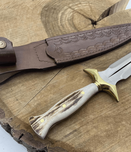 Custom Engraved Dagger Knive Athame Knive Groomsmen Gifts Fairbairn Sykes Double Edge Knive Pretty Dagger Garter Wedding Gifts Hunting Knive - Image 3