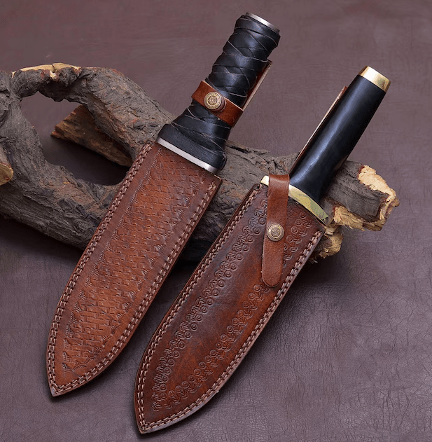 Hand forged Thorfinn dagger, Anime Vinland Saga Hunting Knife, Birthday gifts for friends buddy, Gifts for anime lovers husband men brother - Image 4