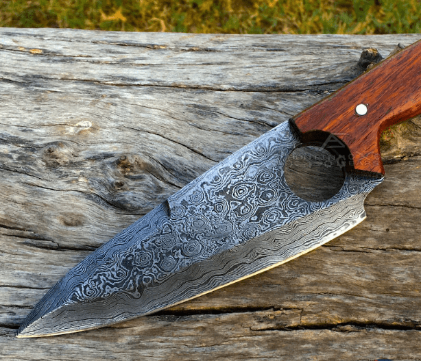 Skinner Knife with leather sheath/ gift for her/ gift for wife/ birthday gift anniversary gift - Image 5