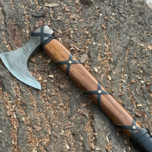 Ragnar Lothbrok Viking Axe, Hand Forged Carbon Steel Axe, Norse Ragnar inspired axe, Gift for Men, Handmade Viking Decor Collectible