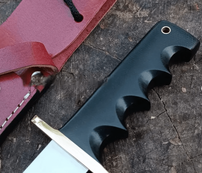 Custom Handmade Stainless Steel Randall Fighter Model 14 Replica Bowie Knife | Hunting | Bushcraft | collectible Knife | Best Gift For Him - Image 3