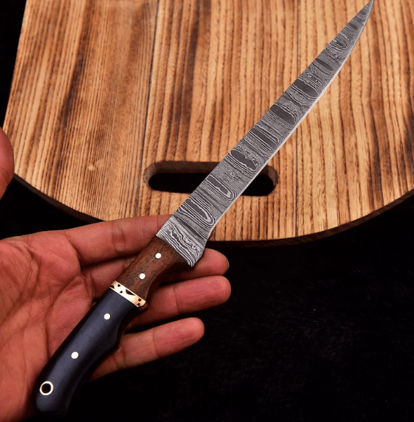 Fillet Handmade Damascus Steel Chef Knife Kitchen Boning Knife - Image 2