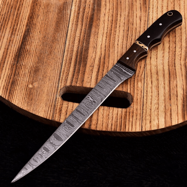 Fillet Handmade Damascus Steel Chef Knife Kitchen Boning Knife - Image 5