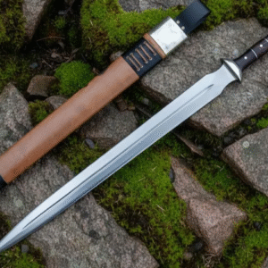 GLADIUS SWORD /24 inches long Blade Hand Forged Sword/ Gladius Machete/Handmade from Leaf spring of Truck-Balance water tempered/Sharp