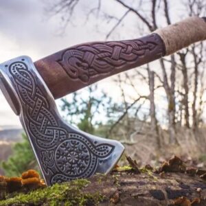 Tomahawk / throwing ax FlySteel Norse Thrower Special Edition viking engraving