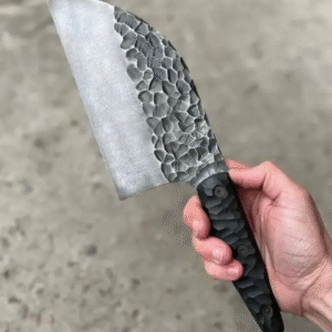 Serbian knife of 0.24in (with cover),meat cleaver, bone cleaver, Serbian knife, kitchen hatchet